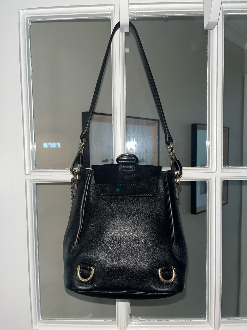 Chloe Black Leather Faye Mini Bag - Picture 4 of 6